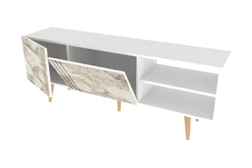 Andifli Tv-bänk 160x38,6 cm - Vit - Möbler - Vardagsrum - Tv-möbler & mediamöbler - Tv-bänkar