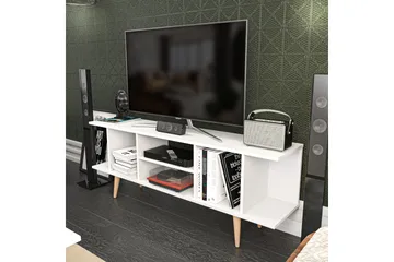 Andifli Tv-bänk 160x38,6 cm - Vit - Möbler - Vardagsrum - Tv-möbler & mediamöbler - Tv-bänkar