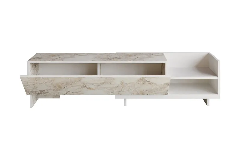 Andifli Tv-bänk 165x41 cm - Vit - Möbler - Vardagsrum - Tv-möbler & mediamöbler - Tv-bänkar