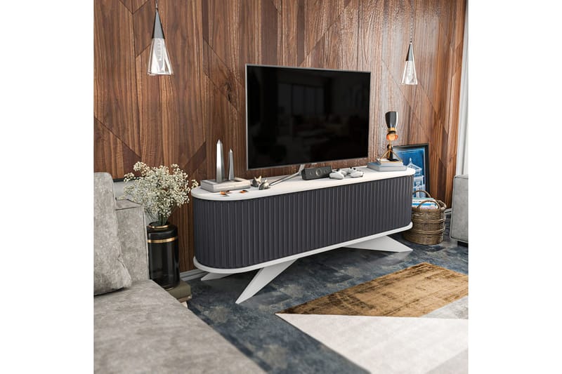 Andifli Tv-bänk 180x60 cm - Antracit - Möbler - Vardagsrum - Tv-möbler & mediamöbler - Tv-bänkar