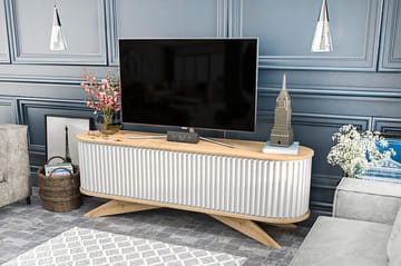 Andifli Tv-bänk 180x60 cm - Blå - Möbler - Vardagsrum - Tv-möbler & mediamöbler - Tv-bänkar