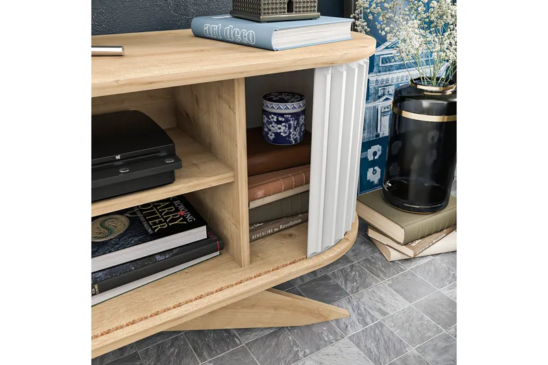 Andifli Tv-bänk 180x60 cm - Blå - Möbler - Vardagsrum - Tv-möbler & mediamöbler - Tv-bänkar