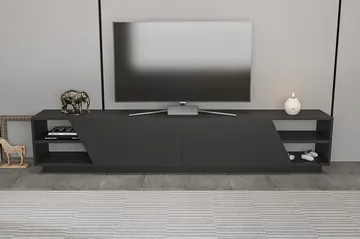 Andifli Tv-bänk 240x47,4 cm - Antracit - Möbler - Vardagsrum - Tv-möbler & mediamöbler - Tv-bänkar