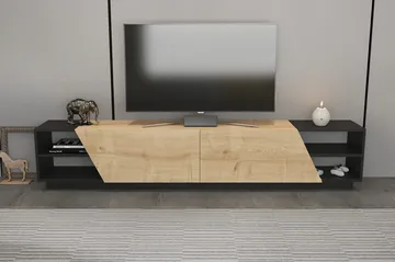Andifli Tv-bänk 240x47,4 cm - Antracit - Möbler - Vardagsrum - Tv-möbler & mediamöbler - Tv-bänkar
