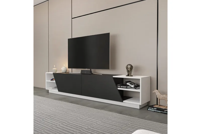 Andifli Tv-bänk 240x47,4 cm - Vit - Möbler - Vardagsrum - Tv-möbler & mediamöbler - Tv-bänkar