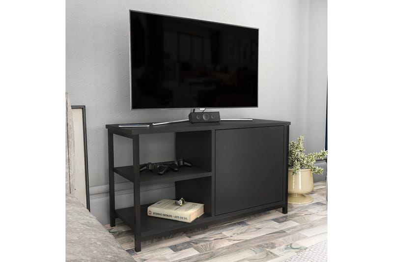 Andifli Tv-bänk 89,6x50,8 cm - Svart - Möbler - Vardagsrum - Tv-möbler & mediamöbler - Tv-bänkar