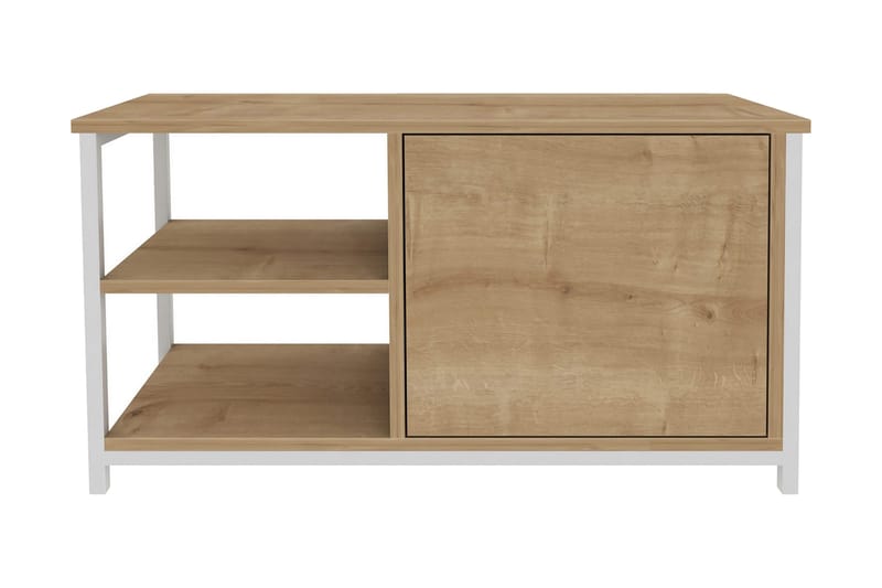 Andifli Tv-bänk 89,6x50,8 cm - Vit - Möbler - Vardagsrum - Tv-möbler & mediamöbler - Tv-bänkar