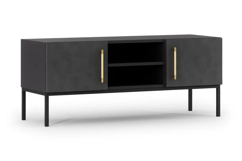 Anjal Tv-bänk 40 cm, Svart