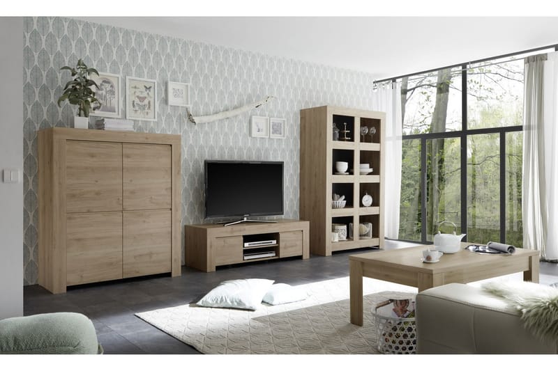 ARGOS TV-bänk 138 Brun - Möbler - Vardagsrum - Tv-möbler & mediamöbler - Tv-bänkar