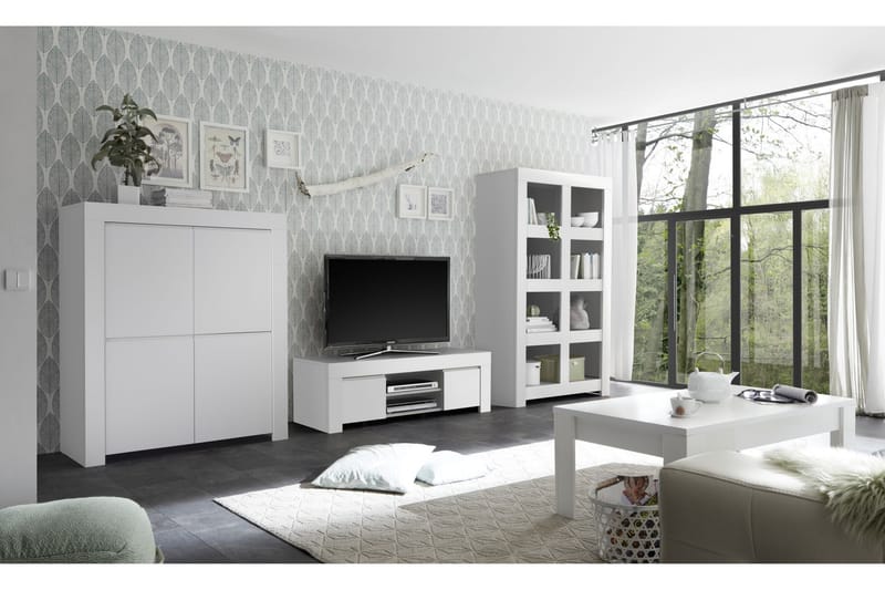 ARGOS TV-bänk 138 Vit - Möbler - Vardagsrum - Tv-möbler & mediamöbler - Tv-bänkar