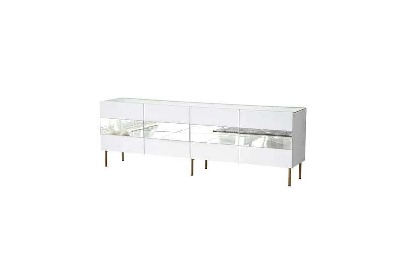 Arioch Tv-bänk 180 cm - Guld - Möbler - Vardagsrum - Tv-möbler & mediamöbler - Tv-bänkar