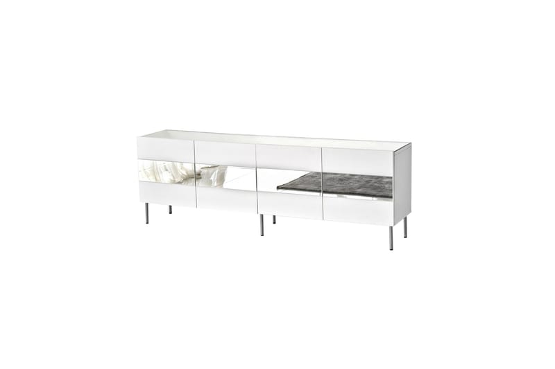 Arioch Tv-bänk 180 cm - Silver - Möbler - Vardagsrum - Tv-möbler & mediamöbler - Tv-bänkar