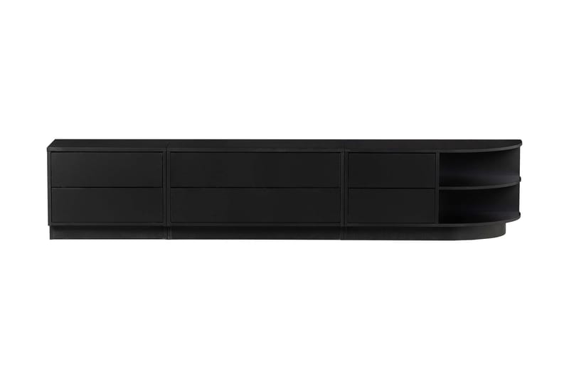 Arteksio TV-bänk 78 cm Höger - Kolsvart - Möbler - Vardagsrum - Tv-möbler & mediamöbler - Tv-bänkar