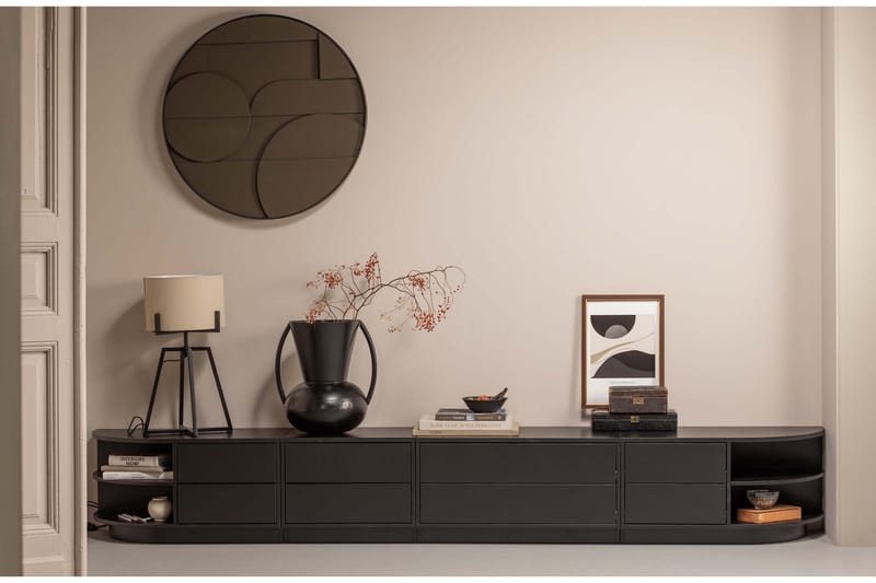 Arteksio TV-bänk 78 cm Höger - Kolsvart - Möbler - Vardagsrum - Tv-möbler & mediamöbler - Tv-bänkar