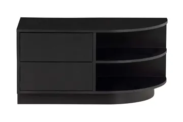 Arteksio TV-bänk 78 cm Höger - Kolsvart - Möbler - Vardagsrum - Tv-möbler & mediamöbler - Tv-bänkar