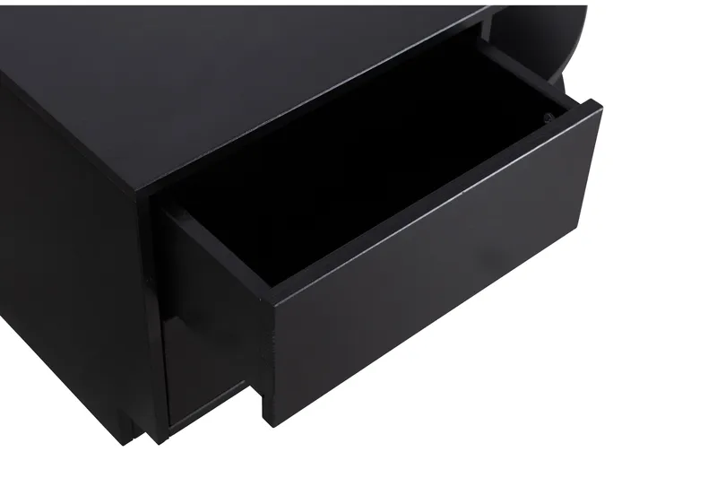 Arteksio TV-bänk 78 cm Höger - Kolsvart - Möbler - Vardagsrum - Tv-möbler & mediamöbler - Tv-bänkar