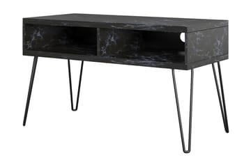 Athena Tv-bänk 107x50 cm Svart/Marmormönster - Novogratz - Möbler - Vardagsrum - Tv-möbler & mediamöbler - Tv-bänkar