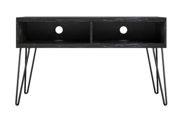 Athena Tv-bänk 107x50 cm Svart/Marmormönster - Novogratz - Möbler - Vardagsrum - Tv-möbler & mediamöbler - Tv-bänkar