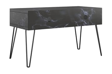 Athena Tv-bänk 107x50 cm Svart/Marmormönster - Novogratz - Möbler - Vardagsrum - Tv-möbler & mediamöbler - Tv-bänkar