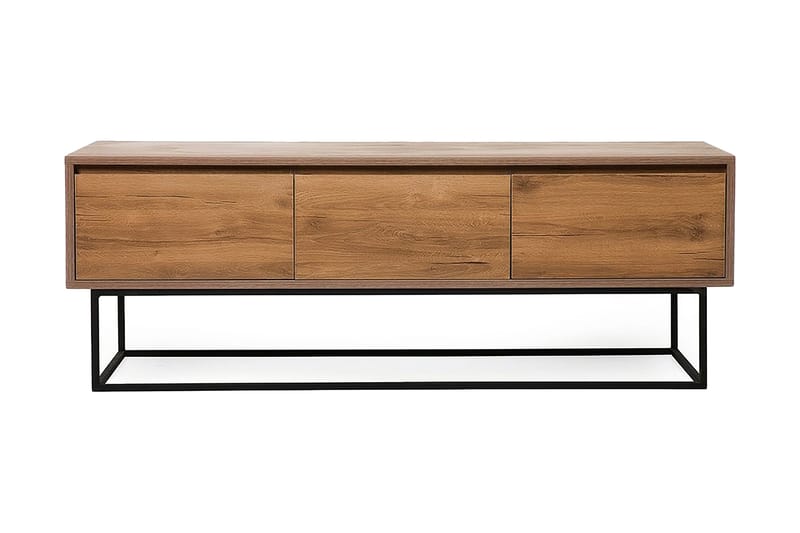 AUKEA TV-bänk 140 cm Brun - Möbler - Vardagsrum - Tv-möbler & mediamöbler - Tv-bänkar