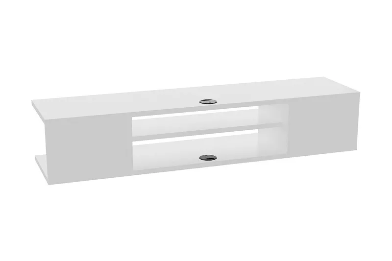 Avvakko TV-bänk 135 cm - Vit - Möbler - Vardagsrum - Tv-möbler & mediamöbler - Tv-bänkar