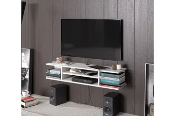 Avvakko TV-bänk 135 cm - Vit - Möbler - Vardagsrum - Tv-möbler & mediamöbler - Tv-bänkar
