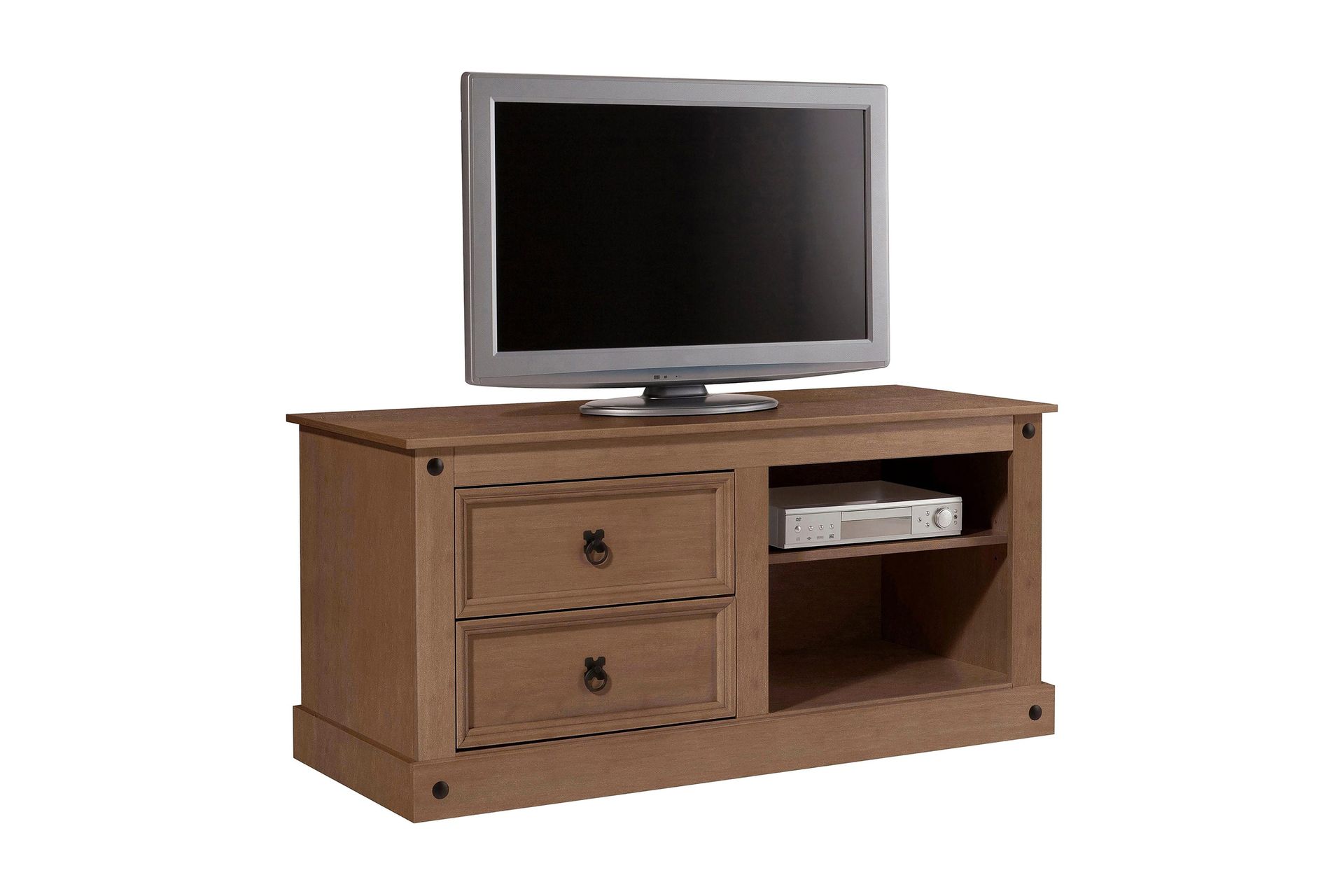 ayala tv-bänk 120 cm - mörkbrun