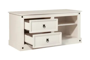 Ayala TV-bänk 120 cm - Vit - Möbler - Vardagsrum - Tv-möbler & mediamöbler - Tv-bänkar
