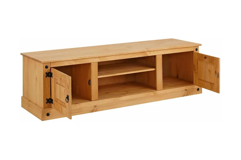 Ayala TV-bänk 160 cm - Ljusbrun - Möbler - Vardagsrum - Tv-möbler & mediamöbler - Tv-bänkar