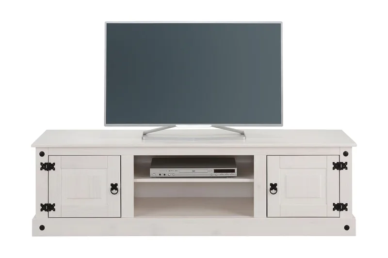 Ayala TV-bänk 160 cm - Vit - Möbler - Vardagsrum - Tv-möbler & mediamöbler - Tv-bänkar