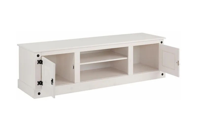 Ayala TV-bänk 160 cm - Vit - Möbler - Vardagsrum - Tv-möbler & mediamöbler - Tv-bänkar