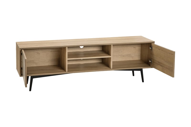 BEITELSPACHER TV-Bänk 160 cm Trä/Natur - Möbler - Vardagsrum - Tv-möbler & mediamöbler - Tv-bänkar
