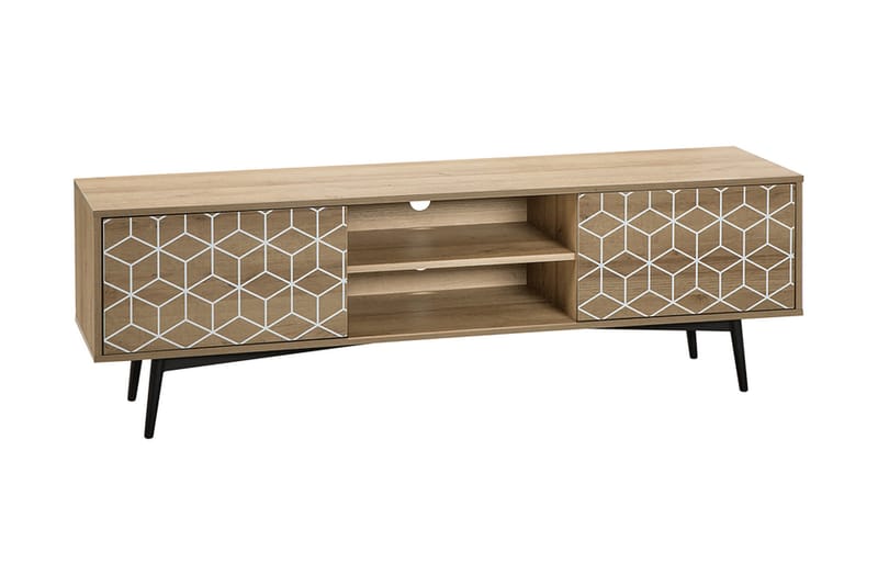 BEITELSPACHER TV-Bänk 160 cm Trä/Natur - Möbler - Vardagsrum - Tv-möbler & mediamöbler - Tv-bänkar