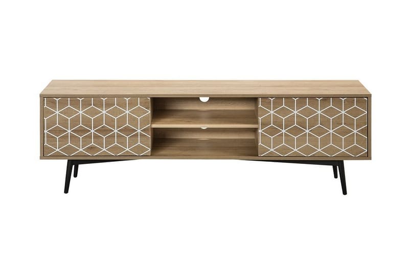 BEITELSPACHER TV-Bänk 160 cm Trä/Natur - Möbler - Vardagsrum - Tv-möbler & mediamöbler - Tv-bänkar