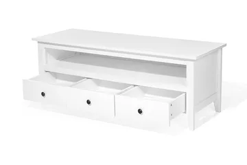 Berkeley Tv-Bänk 49,5x136,5 cm - Vit - Möbler - Vardagsrum - Tv-möbler & mediamöbler - Tv-bänkar