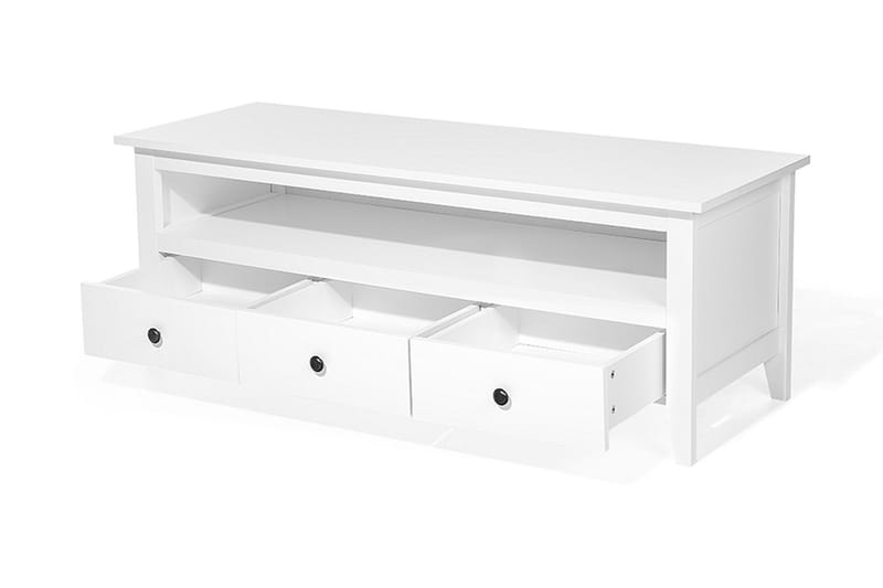 Berkeley Tv-Bänk 49,5x136,5 cm - Vit - Möbler - Vardagsrum - Tv-möbler & mediamöbler - Tv-bänkar