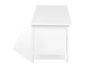 Berkeley Tv-Bänk 49,5x136,5 cm - Vit - Möbler - Vardagsrum - Tv-möbler & mediamöbler - Tv-bänkar
