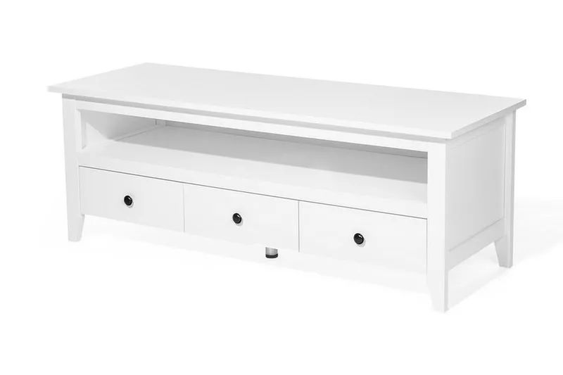 Berkeley Tv-Bänk 49,5x136,5 cm - Vit - Möbler - Vardagsrum - Tv-möbler & mediamöbler - Tv-bänkar