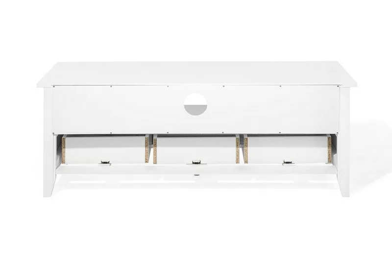 Berkeley Tv-Bänk 49,5x136,5 cm - Vit - Möbler - Vardagsrum - Tv-möbler & mediamöbler - Tv-bänkar