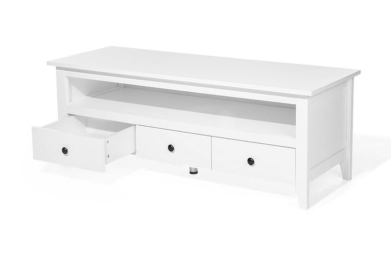 Berkeley Tv-Bänk 49,5x136,5 cm - Vit - Möbler - Vardagsrum - Tv-möbler & mediamöbler - Tv-bänkar