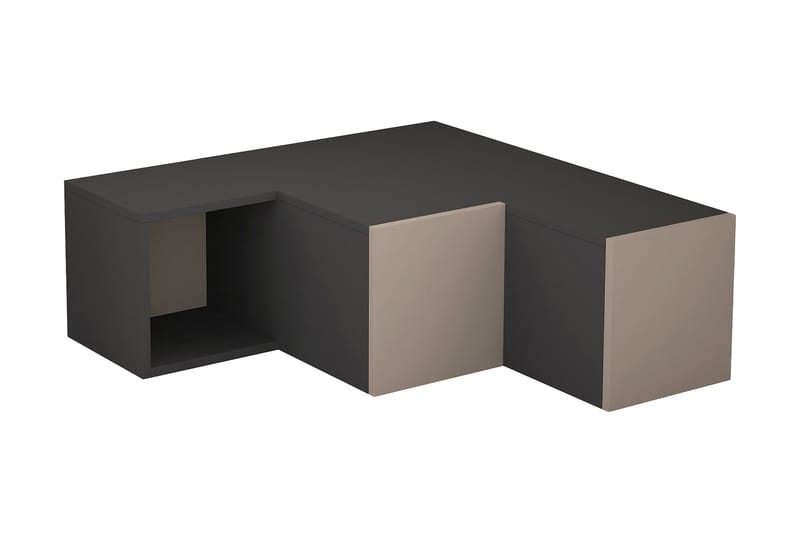 Bodsjö TV-Bänk 92 cm, Grå/Brun