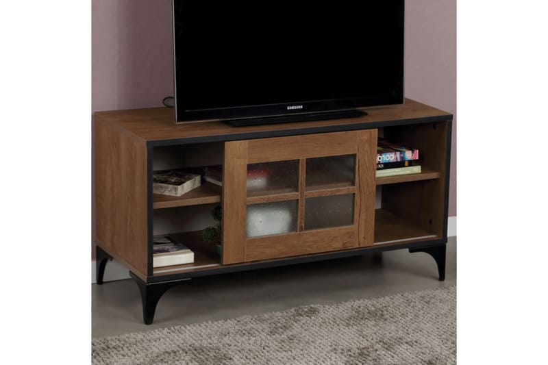 BRADLEY Tv-bänk 100 cm Ek - Ek - Möbler - Vardagsrum - Tv-möbler & mediamöbler - Tv-bänkar