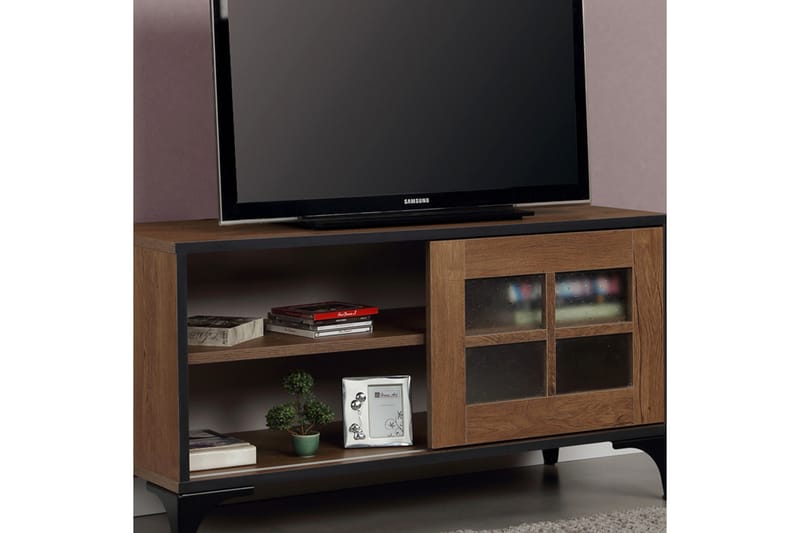 BRADLEY Tv-bänk 100 cm Ek - Ek - Möbler - Vardagsrum - Tv-möbler & mediamöbler - Tv-bänkar