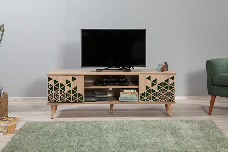 Brokind TV-Bänk 140 cm - Brun - Möbler - Vardagsrum - Tv-möbler & mediamöbler - Tv-bänkar