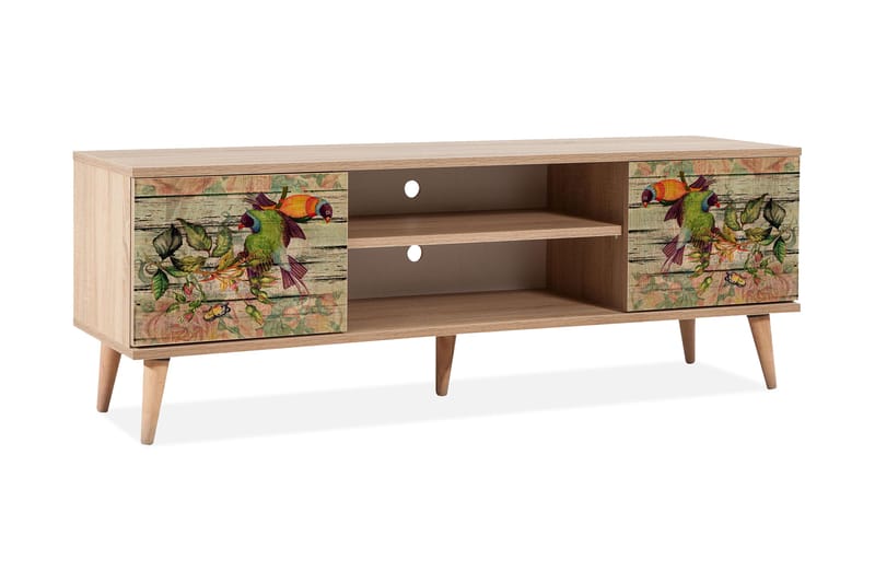 Brokind TV-Bänk 140 cm - Brun - Möbler - Vardagsrum - Tv-möbler & mediamöbler - Tv-bänkar