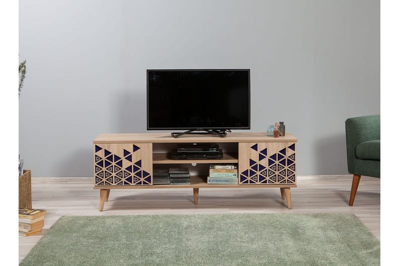 Brokind TV-Bänk 140 cm - Brun - Möbler - Vardagsrum - Tv-möbler & mediamöbler - Tv-bänkar