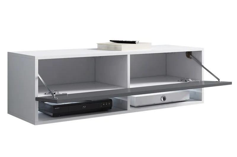 Brya TV-bänk 100 cm LED-belysning - Vit/RGB LED - Möbler - Vardagsrum - Tv-möbler & mediamöbler - Tv-bänkar