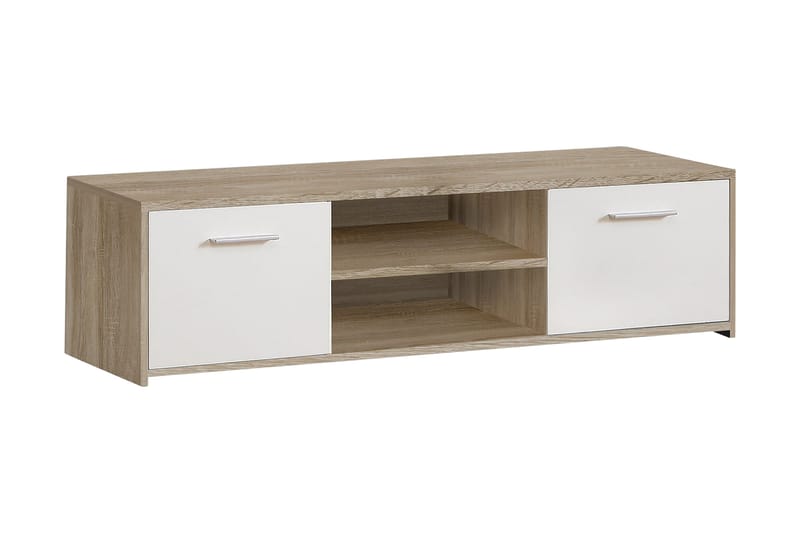 Cadgwith TV-Bänk 136 cm, Brun/Vit