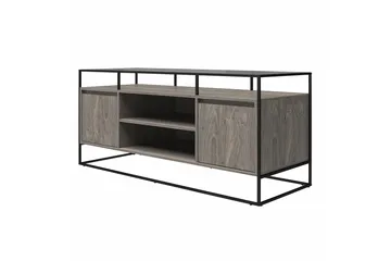 Camley Tv-bänk 136,6x49,8 cm Grå - Dorel Home - Möbler - Vardagsrum - Tv-möbler & mediamöbler - Tv-bänkar