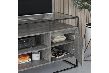 Camley Tv-bänk 136,6x49,8 cm Grå - Dorel Home - Möbler - Vardagsrum - Tv-möbler & mediamöbler - Tv-bänkar